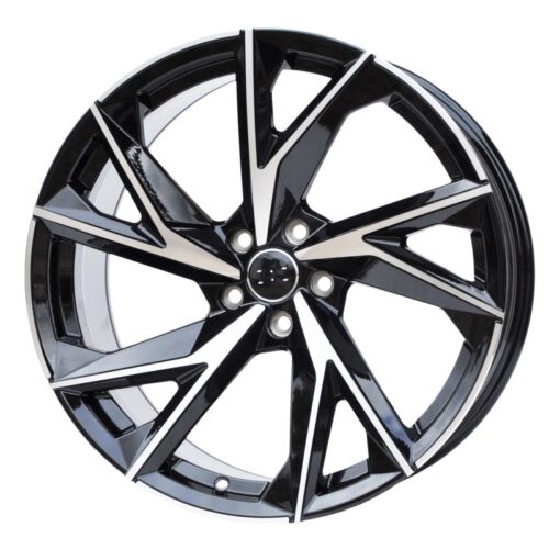 cerchi in lega replica audi black diamond da 20″ in 5/112 ET 35