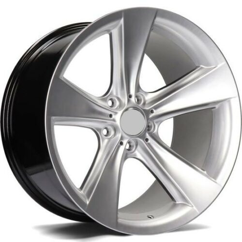 cerchi in lega replica bmw style 128 silver da 18″ in 5/120 doppia misura