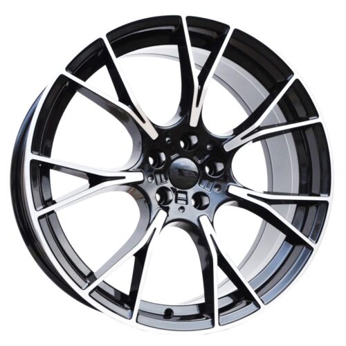 cerchi in lega replica BMW black diamond da 18″ unica misura in 5/120 ET 30