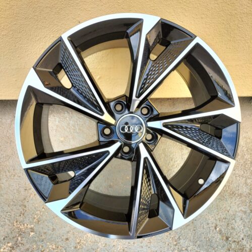 cerchi in lega replica Audi RS6 black diamond da 19″ in 5/112 ET 30