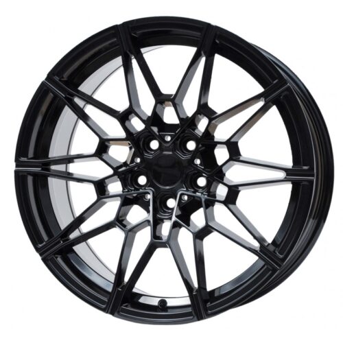 cerchi in lega replica BMW gloss black da 19″ doppia misura