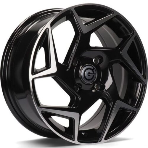 cerchi in lega Clipper black diamond da 15″ in 4/108 ET 40