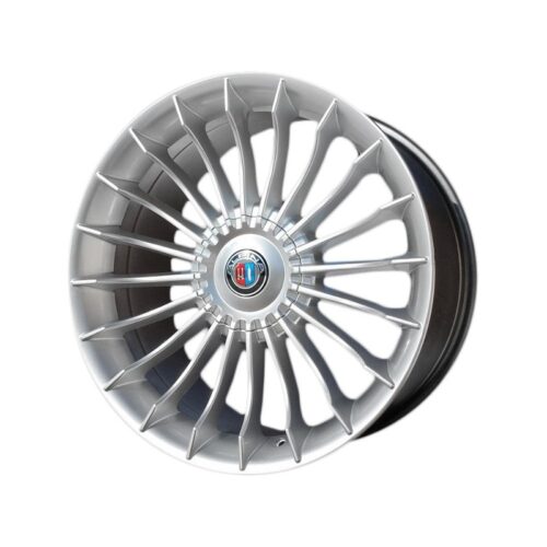 cerchi in lega replica BMW modello Alpina silver da 17″ in 5/120 ET 34