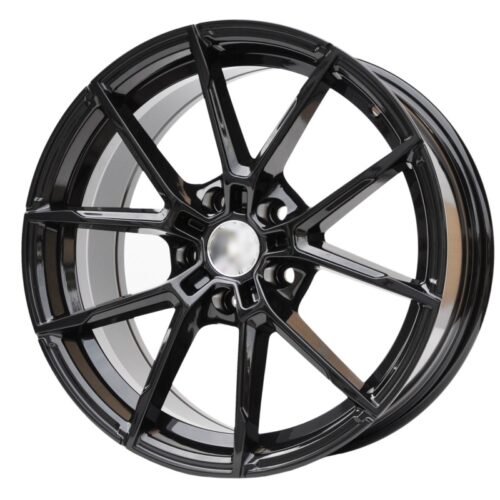 cerchi in lega replica BMW gloss black da 17″ in 5/112 ET 27