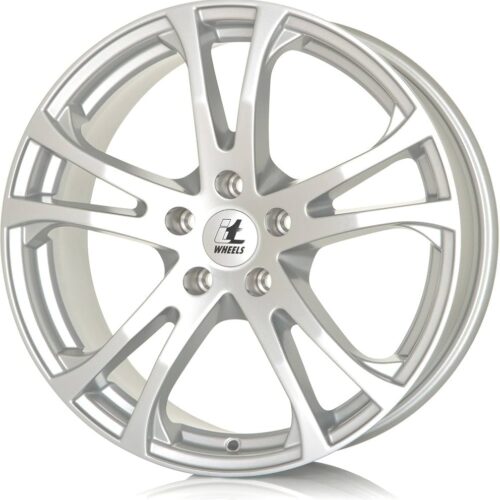 cerchi in lega itWheels Michelle silver da 14″ in 4/100 ET 35