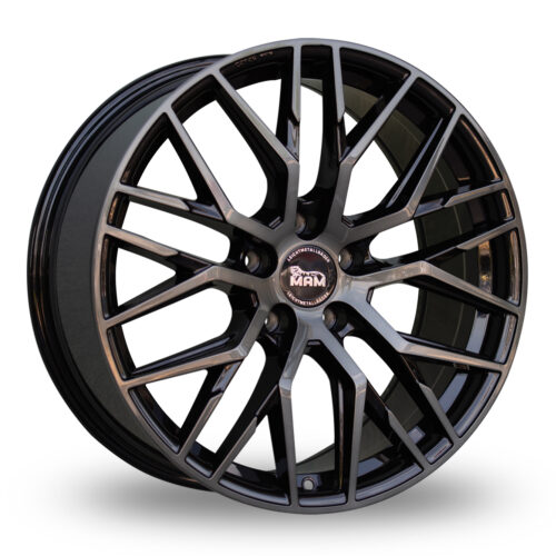 cerchi in lega mam RS4 gunmetal brushed da 20″ in 5/112 ET 45