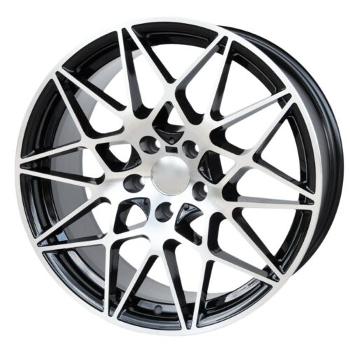 cerchi in lega replica BMW black diamond da 17″ in 5/120 ET 37