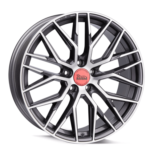 cerchi in lega mam RS4 antracite diamantato da 17″ in 5/114.3 ET 45