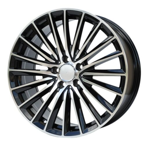 cerchi in lega replica mercedes black diamond da 17″ in 5/112 ET 40