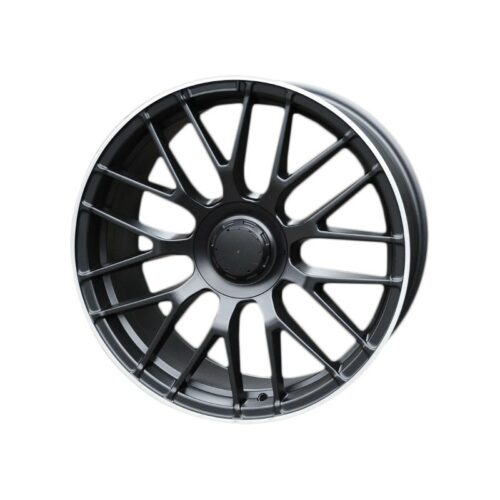 cerchi in lega replica mercedes matt black diamond lip da 19″ in 5/112 ET 45